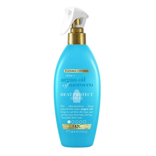 Spray protecteur de chaleur à l'huile d'argan du Maroc OGX 177 ml