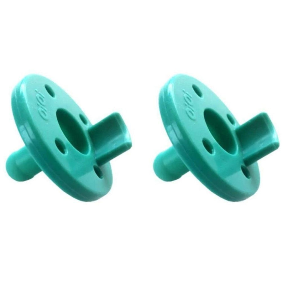 Oioi Emzix Premium Silicone Orthodontic Pacifier 2-Pack Green