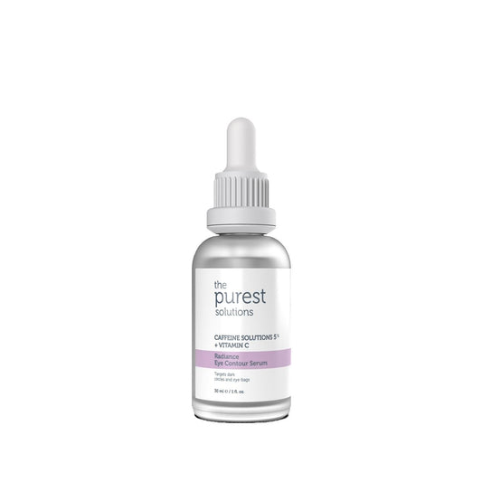 The Purest Solutions Sérum para Contorno de Ojos - Reduce Hinchazón y Ojeras, 30ml Solución para Piel Sensible