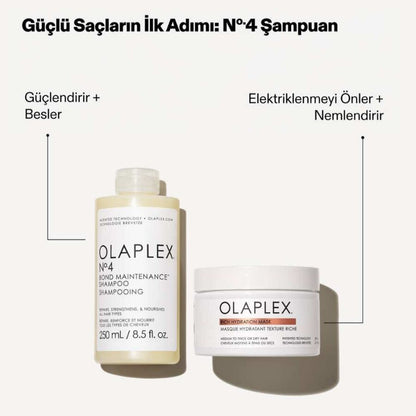 Ensemble de soins capillaires réparateurs et revitalisants Olaplex, 3 pièces