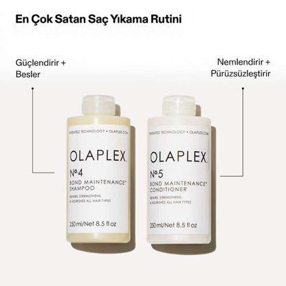 Ensemble de soins capillaires réparateurs et revitalisants Olaplex, 3 pièces