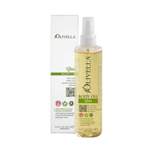 Olivella Classic All Natural Olive Body Oil 8.45 oz Body Oil Pasteur Pharmacy
