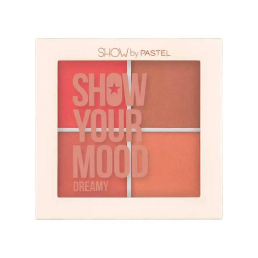 Set de rubor Pastel Show Your Mood Dreamy: logra un color de mejillas natural y duradero con esta paleta de rubor difuminable.
