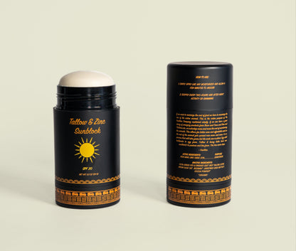 VanMan’s Tallow & Zinc SunBlock - 2 oz