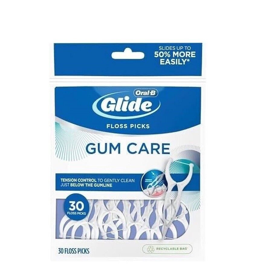 Fils dentaires Oral-B Glide Pro-Health Gum Care Advanced, 30 unités