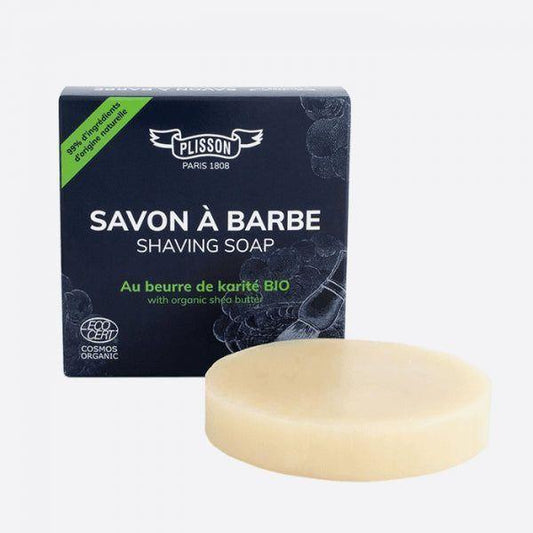Plisson Organic Shea Butter Shaving Soap 2.8 oz Shaving Soap Pasteur Pharmacy