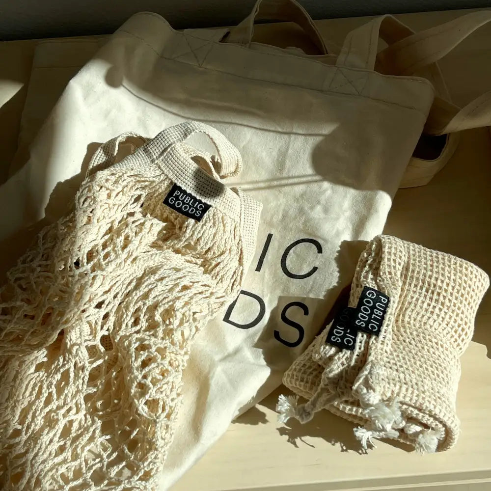 Organic Reusable Cotton Tote Bag Household Public Goods