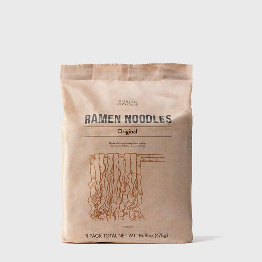 Original Ramen Noodles Grocery Public Goods Original Soy 5ct (1 pack)