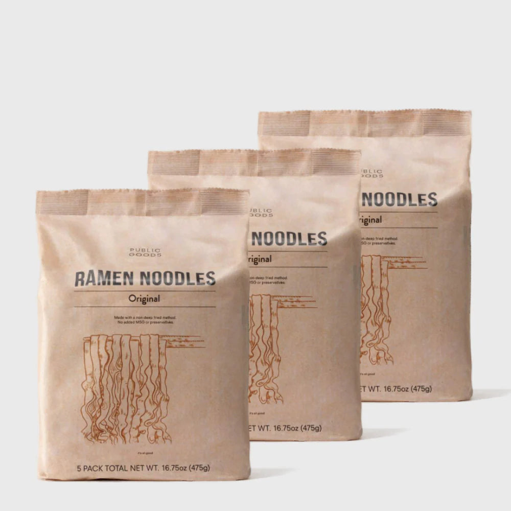 Original Ramen Noodles Grocery Public Goods Original Soy 15ct (3 packs)