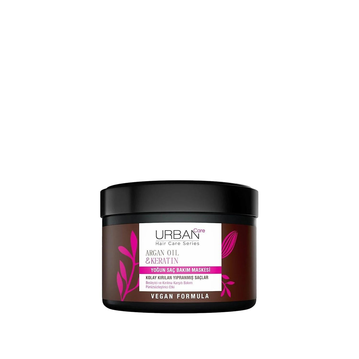 URBAN Care Argan Oil and Keratin Intensive Hair Care Mask for Damaged Hair - 7.78 fl oz