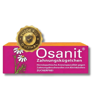 Gránulos homeopáticos para la dentición Osanit para un alivio calmante 7.5g