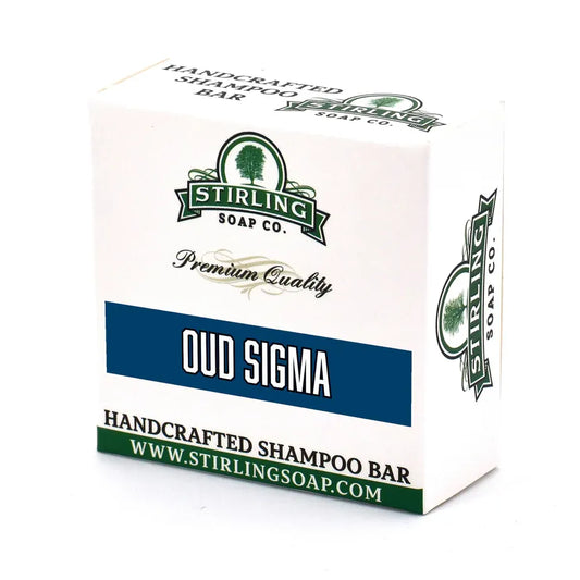 Stirling Soap Co. Oud Sigma Shampoo Bar 3.8 Oz Shampoo Bar Pasteur Pharmacy