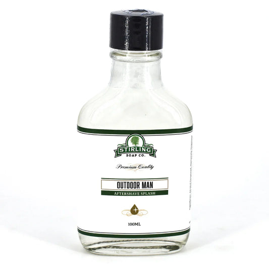 Stirling Soap Co. Outdoor Man Aftershave Splash 3.3 oz