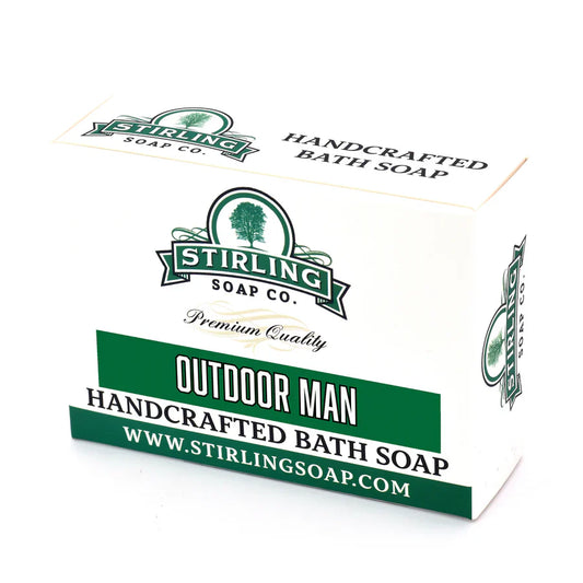 Stirling Soap Co. Outdoor Man Bath Soap 5.5 Oz Bath Soap Pasteur Pharmacy