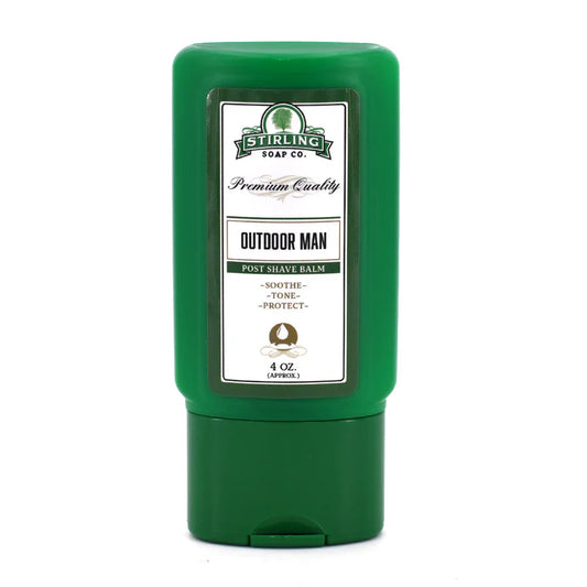 Stirling Soap Co. Outdoor Man Post Shave Balm 4oz Post Shave Balm Pasteur Pharmacy