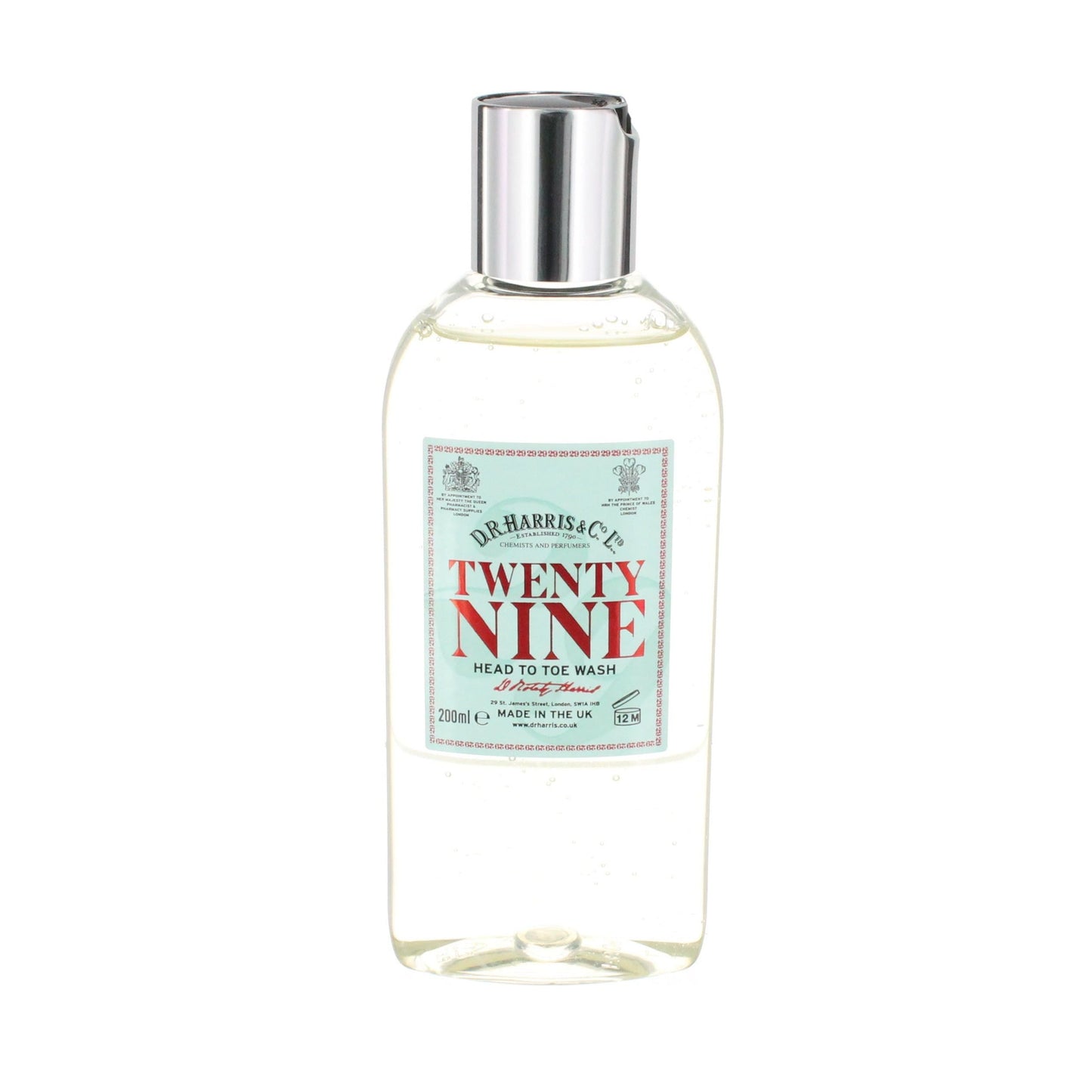 D. R. Harris & Co Twenty Nine Head to Toe Wash 50ml Body Wash Pasteur Pharmacy