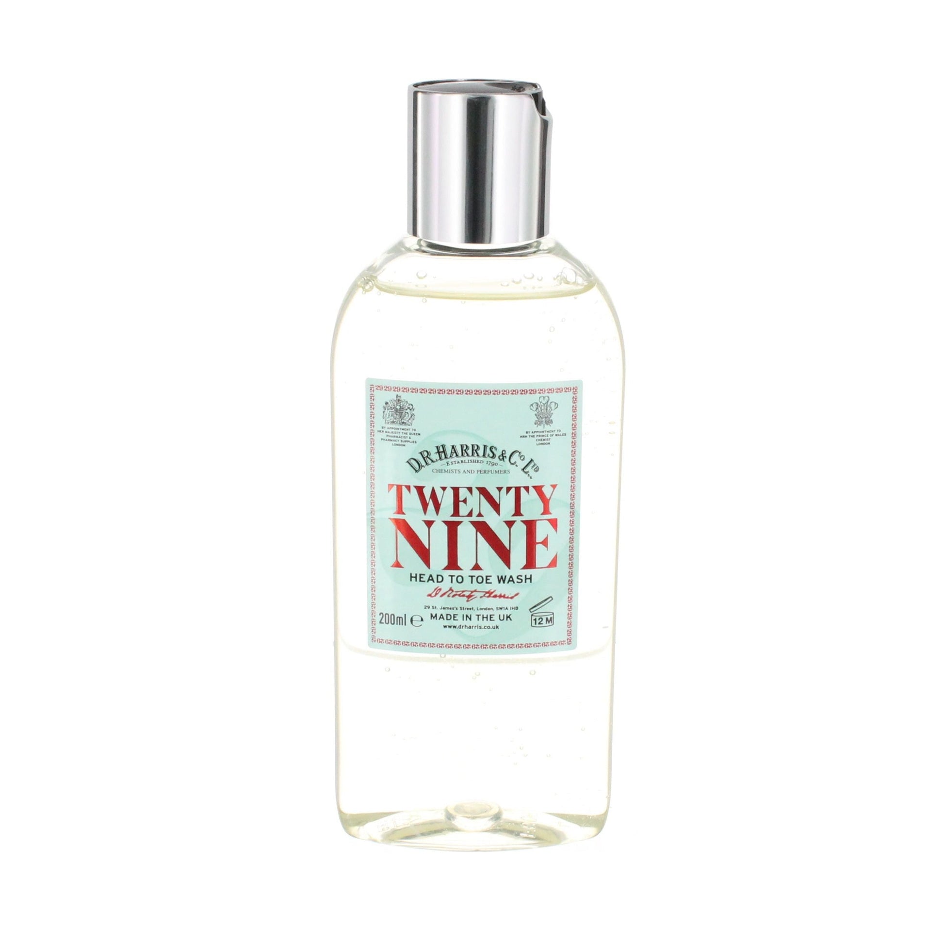 D. R. Harris & Co Twenty Nine Head to Toe Wash 50ml Body Wash Pasteur Pharmacy
