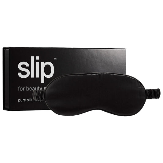 Slip¨ Mulberry Silk Sleep Mask - Anti-Aging Beauty Sleep Mask for Wrinkle Prevention & Hydration | Soft Silk Eye Cover