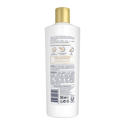 Champú Dove Hair Therapy Breakage Remedy: cuidado capilar nutritivo y anticaída para cabello dañado y frágil