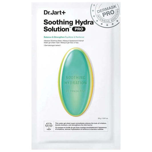 Soothing Hydra Solution™ PRO: Intensive Hydrating Face Mask for Irritated Skin | Beta Glucan, Allantoin & Panthenol for Moisture Balance & Skin Barrier Repair