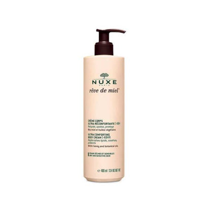Nuxe Rêve de Miel Crema Corporal Ultra Reconfortante - 48h de hidratación, ingredientes naturales, calma la piel seca
