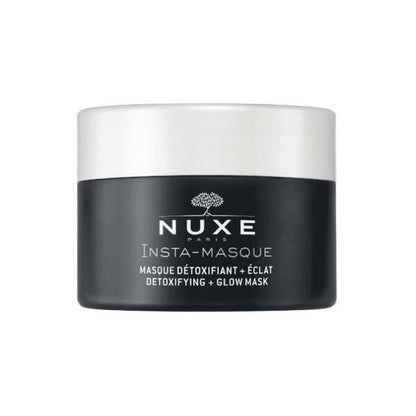 Mascarilla Nuxe Insta-Masque Detoxificante + Iluminadora 50ml - Mascarilla facial detoxificante con carbón y agua de rosas para todo tipo de piel