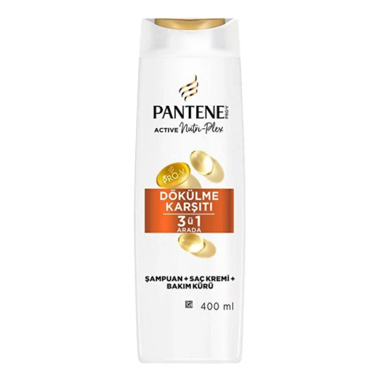 Pantene Anti-Hair Fall 3-in-1 Shampoo for Strength 400 ml