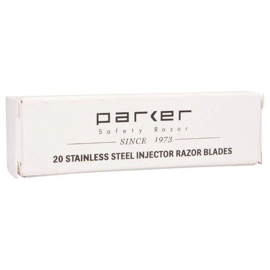 Parker Stainless Steel Injector Razor Blades 20 ct Razor Blades Pasteur Pharmacy