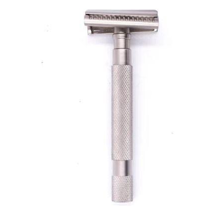 Parker 55SL-SC Satin Chrome Semi Slant DE Safety Razor Safety Razor Pasteur Pharmacy