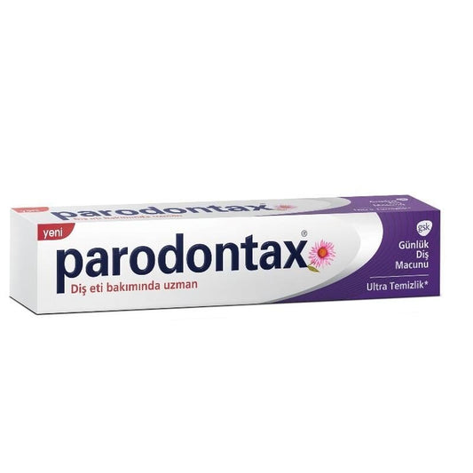 Dentifrice Parodontax Ultra Clean pour le soin quotidien des gencives 75 ml