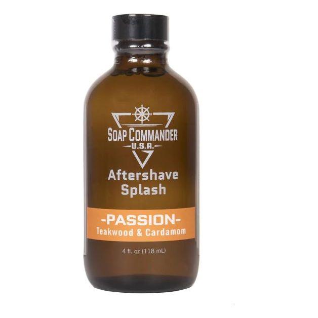 Soap Commander Passion After Shave Splash 4 Oz After Shave Splash Pasteur Pharmacy