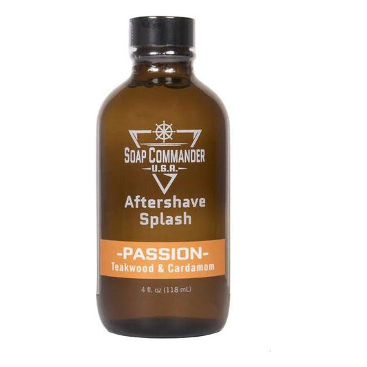 Soap Commander Passion After Shave Splash 4 Oz After Shave Splash Pasteur Pharmacy