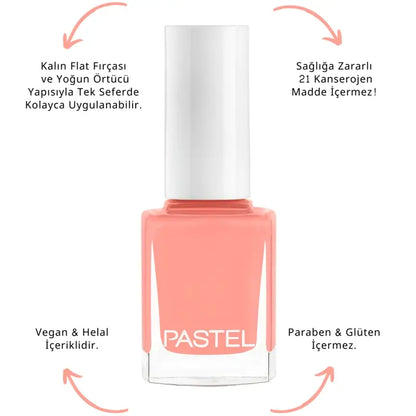 Esmalte de uñas Pastel N.º 359, fórmula de alta cobertura, 13 ml