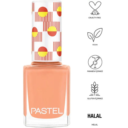 Esmalte de uñas Pastel N.º 384 Fórmula de alta cobertura 13ml