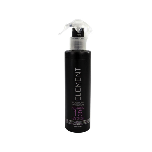 Spray capilar con queratina Element con FPS 15: cuidado capilar nutritivo y protector para uso diario