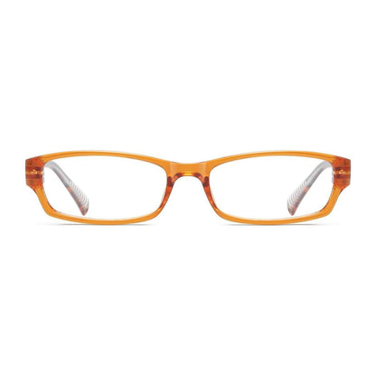 PcFao | Frame Only & No Prescription Eyeglasses Pasteur Pharmacy Brown Frame Only