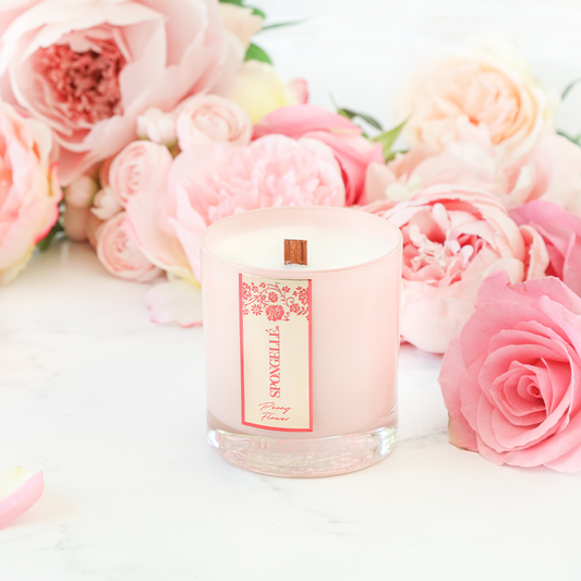 Flor de peonía | Vela de reserva privada