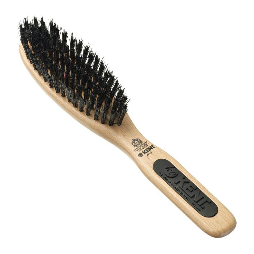 Kent NS05 / PF05 Natural Shine Narrow Grooming Pure Bristle Hair Brush - 5 Oz Hair Brush Pasteur Pharmacy