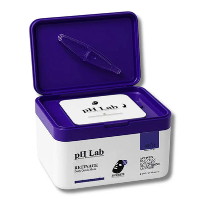 Mascarilla diaria de acción rápida Phlab Retinage para una apariencia juvenil, 30 unidades