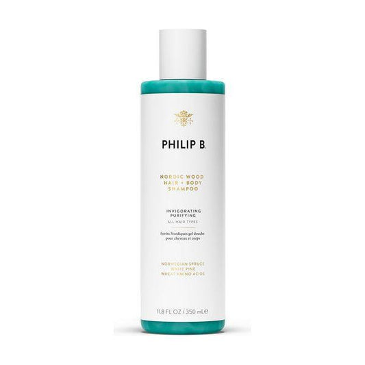 Philip B. Nordic Wood Hair Plus Body Purifying Shampoo Fresh 11.8 fl oz Shampoo Pasteur Pharmacy
