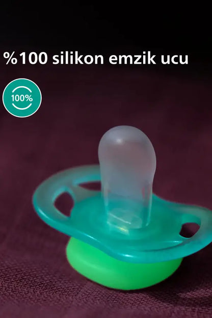 Sucettes Philips Avent Ultra Start Nuit 0-2 mois, lot de 2