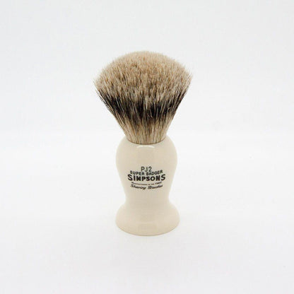 Brocha de afeitar Simpsons Persian Jar Pj2 de pelo de tejón super badger