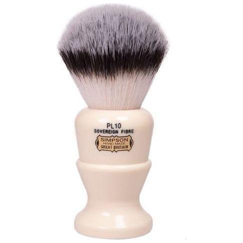 Simpson Polo Pl10 Sovereign Grade Synthetic Fibre Shaving Brush Shaving Brush Pasteur Pharmacy