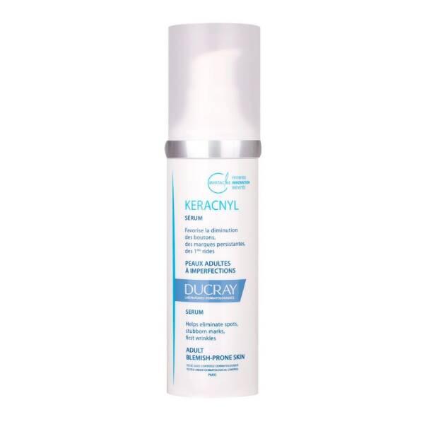 Ducray Keracnyl Serum 30 ml - Anti-Spot, Anti-Scar, Anti-Wrinkle Acne Serum for Oily Skin