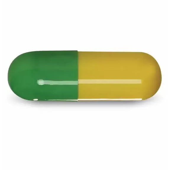 Empty Gelatin Capsules, Size 1, Yellow/Green, 1,000 Count Science & Laboratory Pasteur Pharmacy
