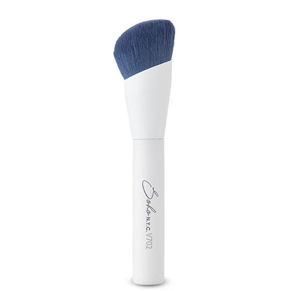 Brocha de maquillaje vegana Soho N.Y.C. para una aplicación de base impecable - Brocha para base en forma de gota V702
