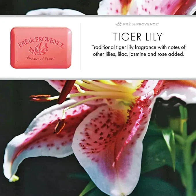 Pre De Provence Tiger Lily Shea Butter Enriched Vegetable Soap 250g Enriched Vegetable Soap Pasteur Pharmacy