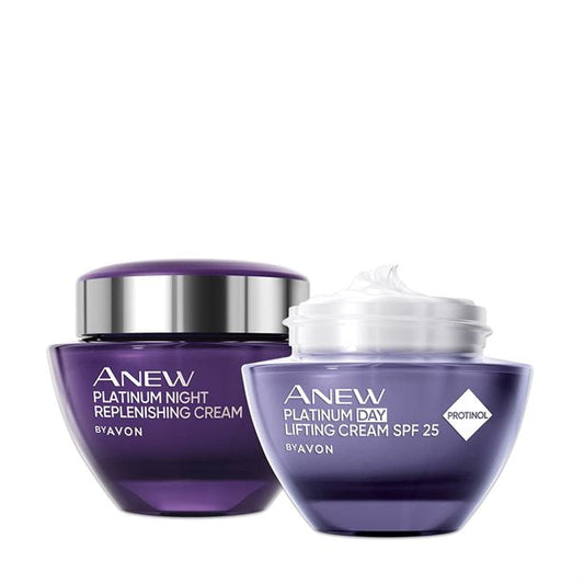 Crème de jour et de nuit Avon Anew Platinum