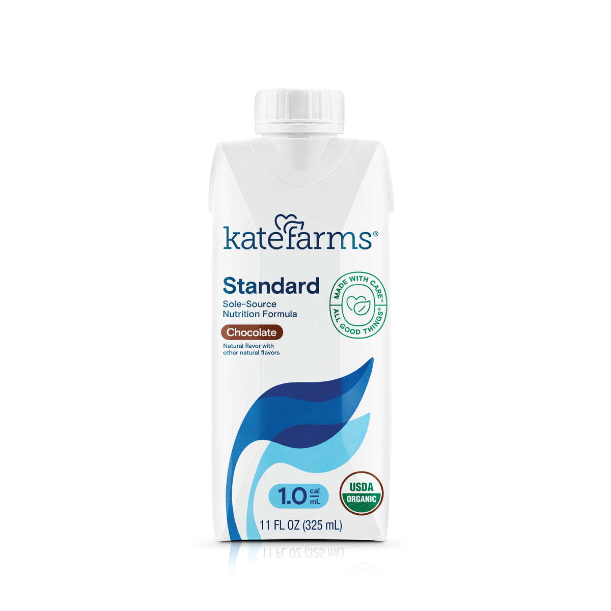 Formule nutritionnelle complète Kate Farms Organic Standard 1.0 – Chocolat 325 mL
