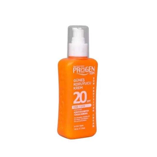 Crème solaire Progen SPF 20 pour une protection quotidienne 150 ml